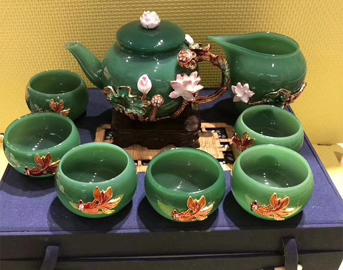 綠玉茶具